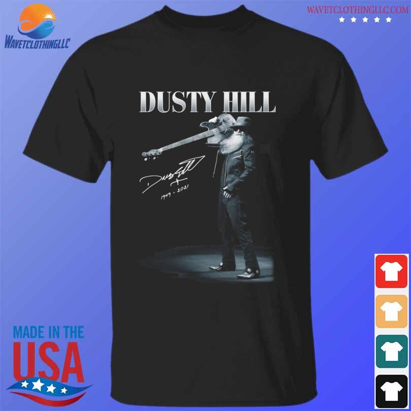 Zz top rock band dusty hill shirt