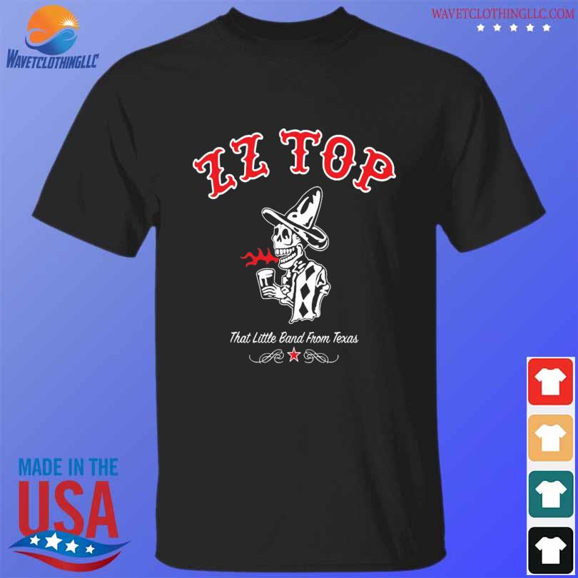 Zz top the little band from Texas skull vintage rock 70s shirt