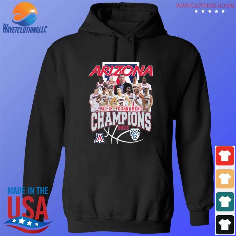 Arizona pac 12 tournament champions 2023 a s hoodie den