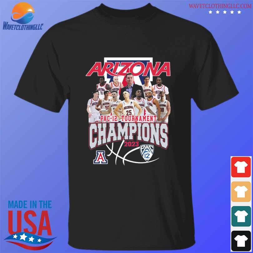 Arizona pac 12 tournament champions 2023 a shirt