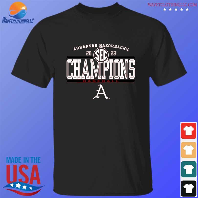 Arkansas Razorbacks 2023 Champions Baseball shirt