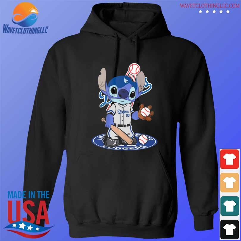 Baby Stitch Los Angeles Dodgers Baseball Logo 2023 Shirt