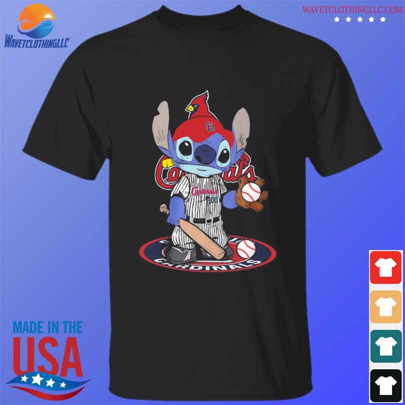 Baby Stitch St Louis Cardinals Baseball Logo 2023 Shirt