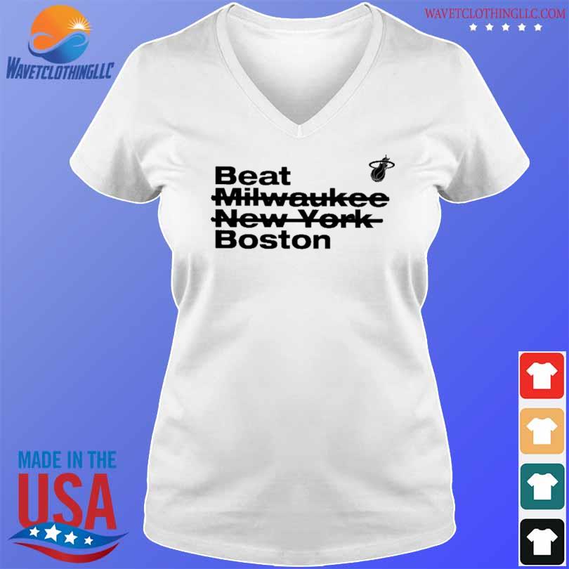 Beat milwaukee new york boston shirt