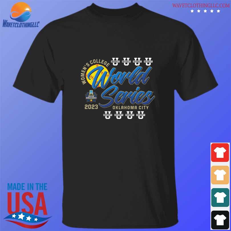 Black 2023 Women's Softball College World Series Group T-Shirt