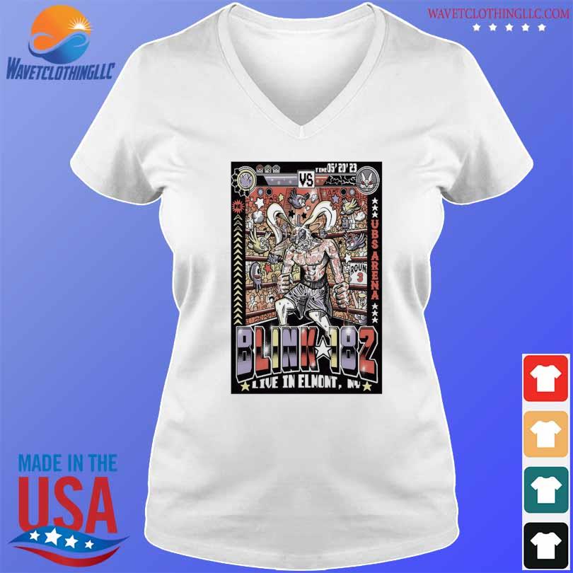 Blink-182 may 20 2023 belmont long island ny world tour shirt