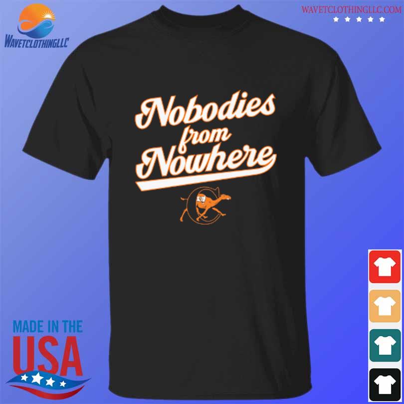Campbell baseball nobodies from nowhere 2023 shirt