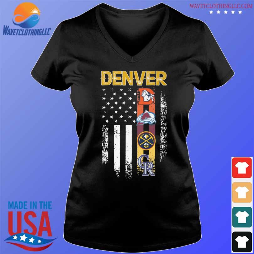 Denver Nuggets Colorado Avalanche we are the champions 2023 shirt, hoodie,  sweater and v-neck t-shirt