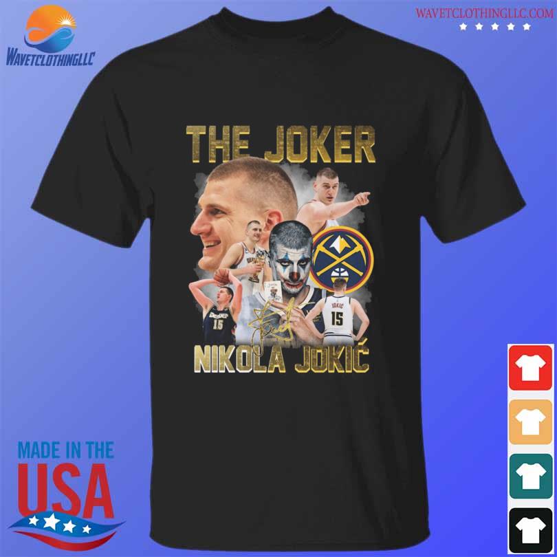 Denver nuggets the joker nikola jokic signature 2023 shirt