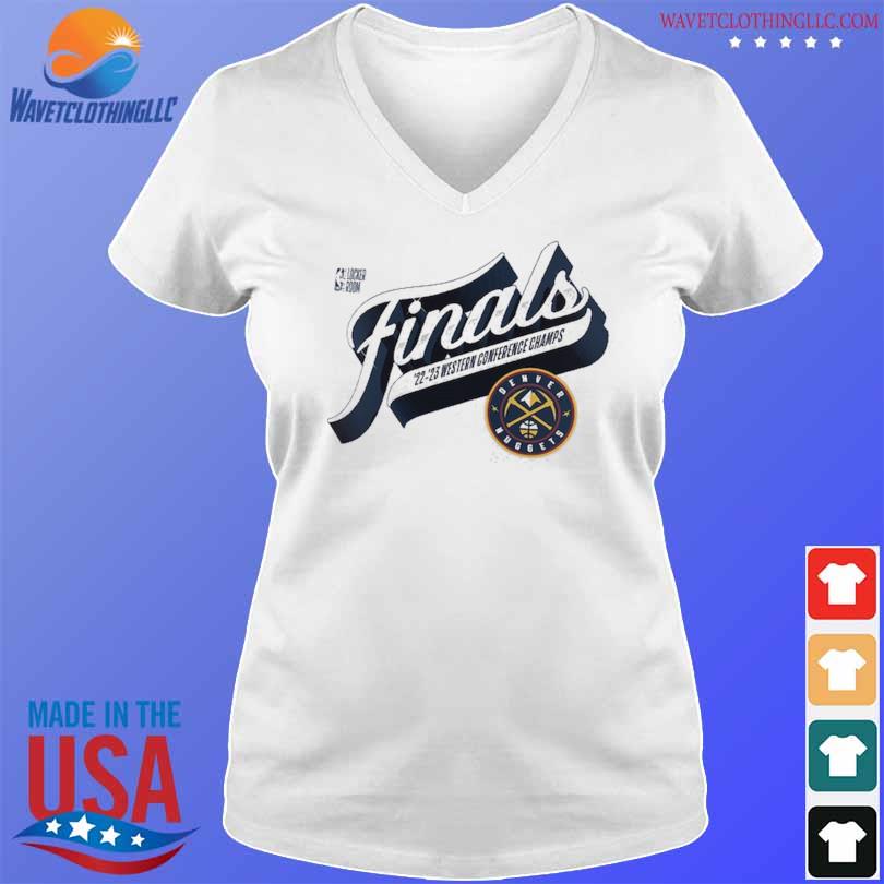 Denver nuggets western conference champions locker room 2023 shirt