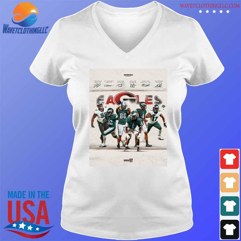 Original eagles dawgs philadelphia eagles and Georgia Bulldogs players tee  shirt, hoodie, longsleeve, sweatshirt, v-neck tee