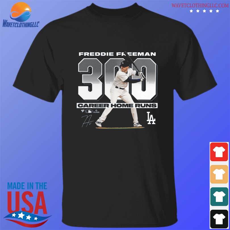 Freddie Freeman Los Angeles Dodgers 300 Career Home Runs T-Shirt