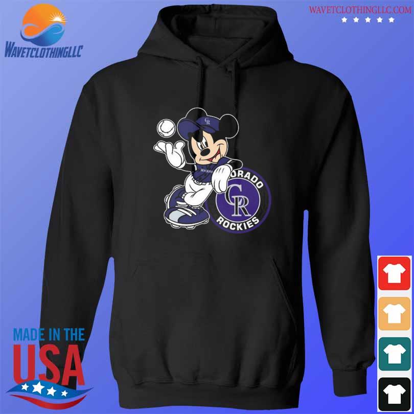 Mickey Mouse Hat Colorado Rockies Logo baseball 2023 shirt, hoodie