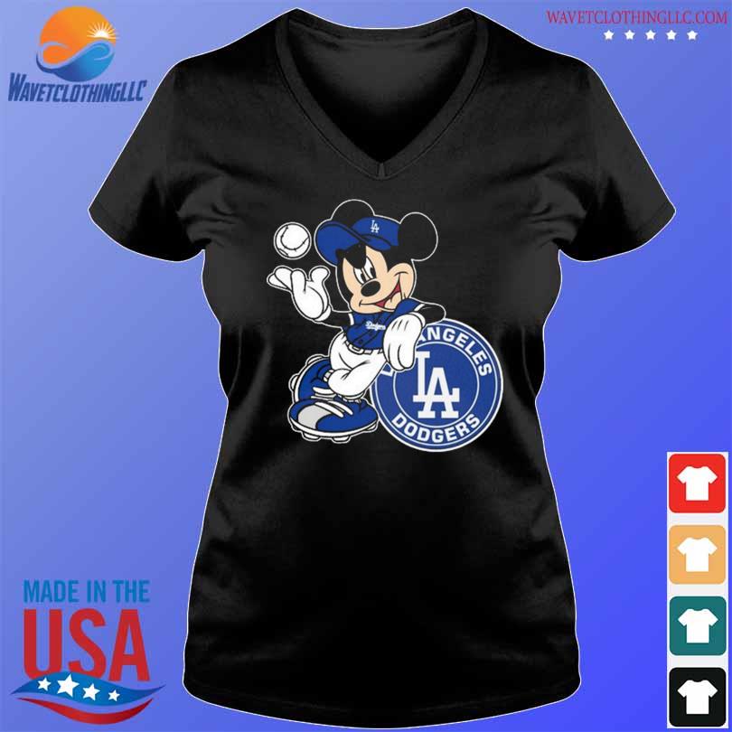 Funny mickey Mouse Hat Los Angeles Dodgers logo baseball 2023