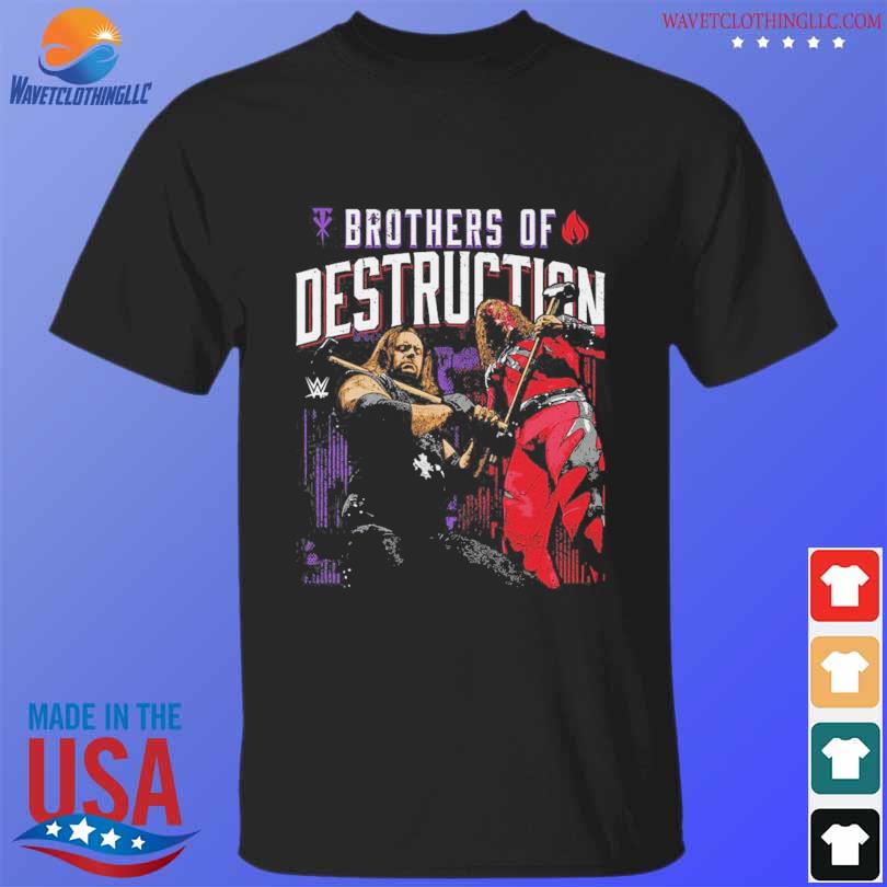 Heather black the brothers of destruction shirt