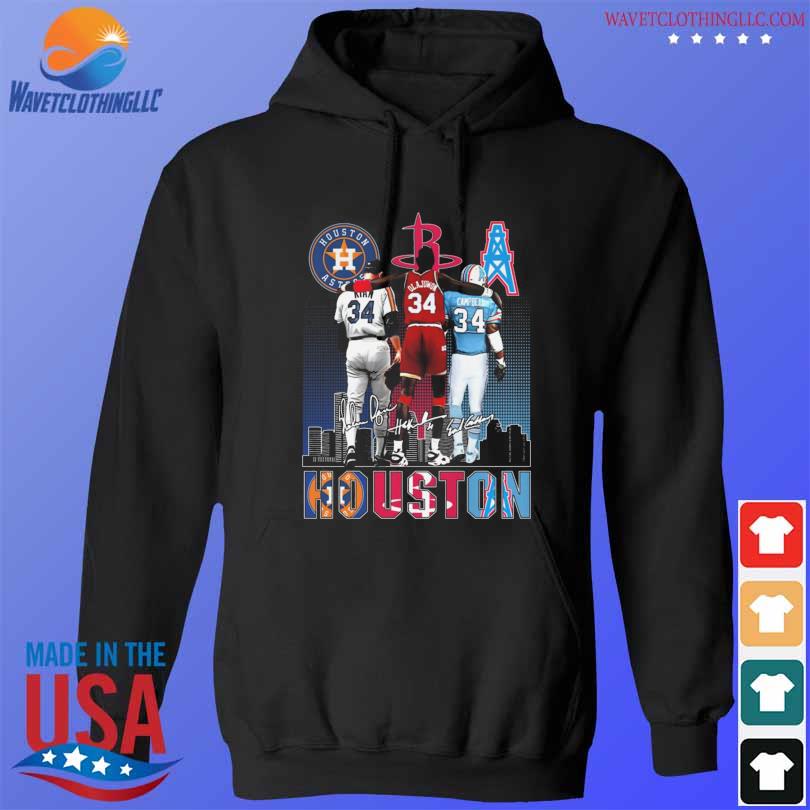 Houston Astros Ryan Houston Rockets Olajuwon Houston Oilers