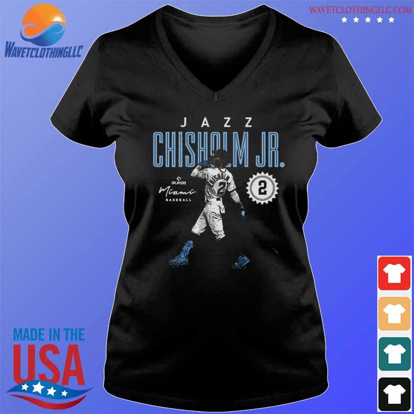 Official Number 2 Jazz Chisholm Miami Baseball Retro t-shirt