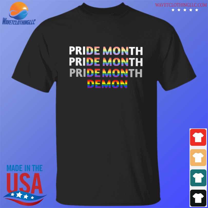 LGBT Pride Month Demon 2023 shirt
