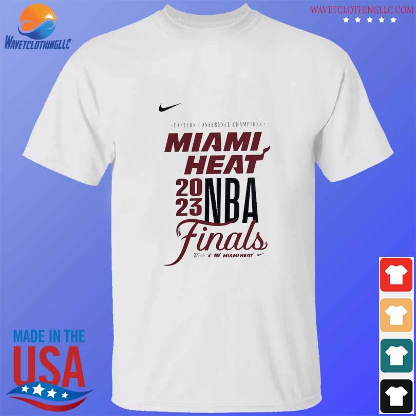 Miami Heat Nike Youth 2023 NBA Finals T-Shirt - White