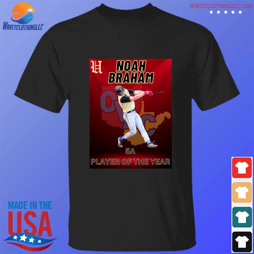 Noah Branham 5A player of the year shirt