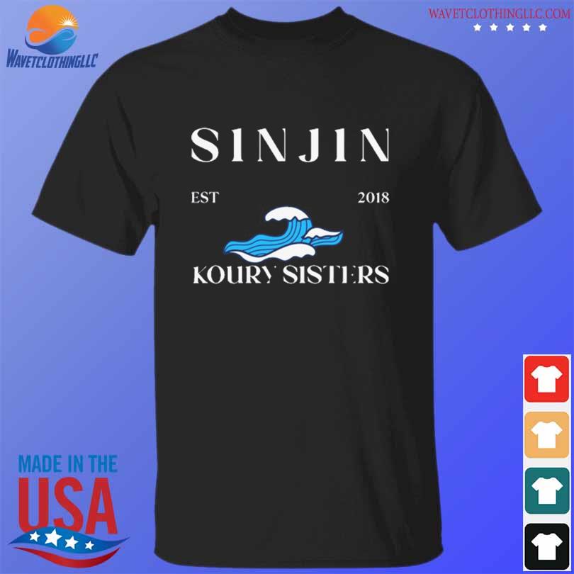 Sinjin koury sisters est 2018 cat shirt