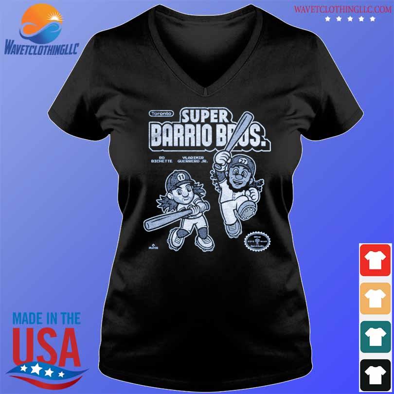 Bo Bichette Vladimir Guerrero Jr Toronto Blue Jays Super Barrio Bros shirt  - Dalatshirt