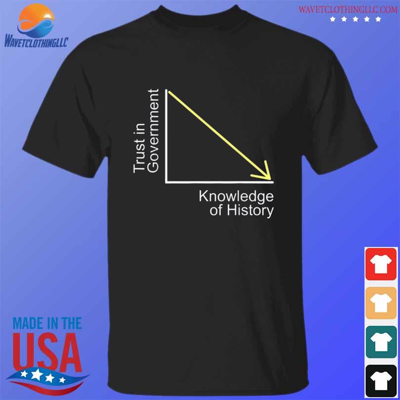 Trust in government knowledge of history libertarian freedom shirt