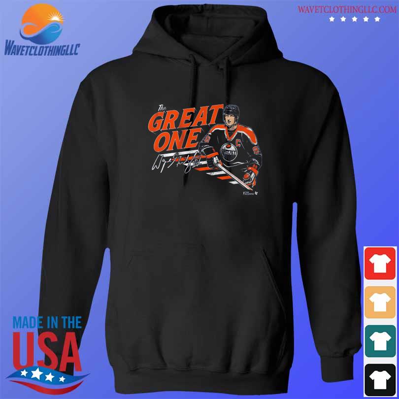 Wayne gretzky the great one signature s hoodie den