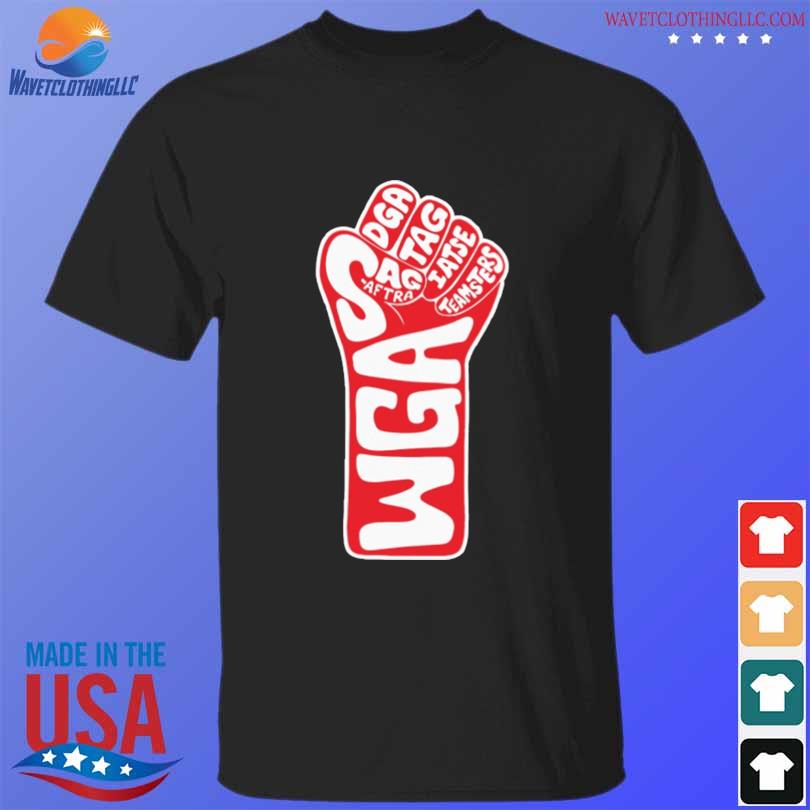 Wga Strike Fist Of Solidarity 2023 Shirt