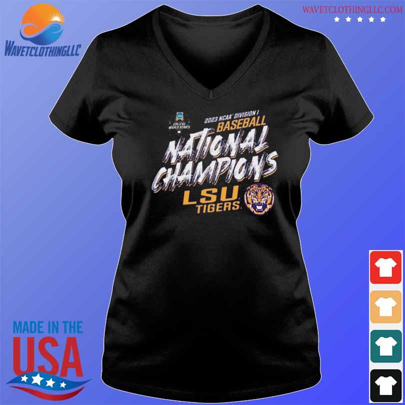 Official logo Lsu Tigers 2023 Men'S College World Series Championship  Winner T-Shirt, hoodie, longsleeve, sweatshirt, v-neck tee