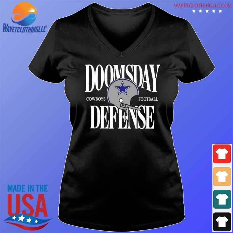 cowboys dc dan quinn wearing doomsday defense t shirt, Custom prints store