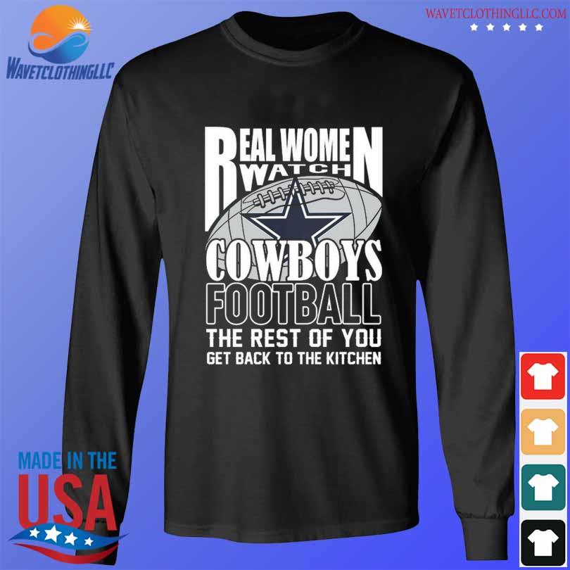 Dallas Cowboys Mens Blue Starks Long Sleeve T Shirt on Sale