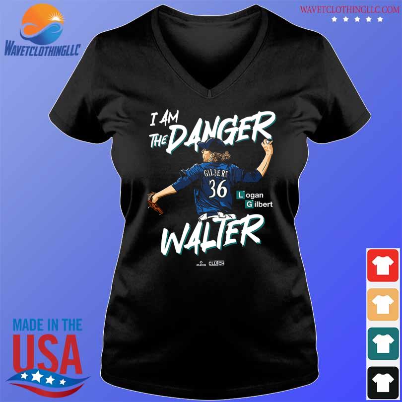 Logan Gilbert Seattle Mariners I am the Danger Walter 2023 shirt