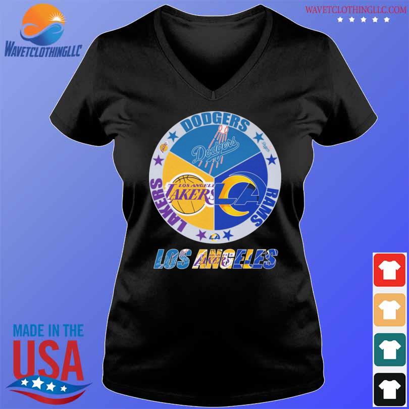 Los Angeles sports team lakers dodgers rams 2023 shirt, hoodie, sweater,  long sleeve and tank top