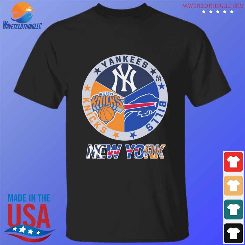 New York sports team yankees bills knicks 2023 shirt, hoodie, sweater, long  sleeve and tank top