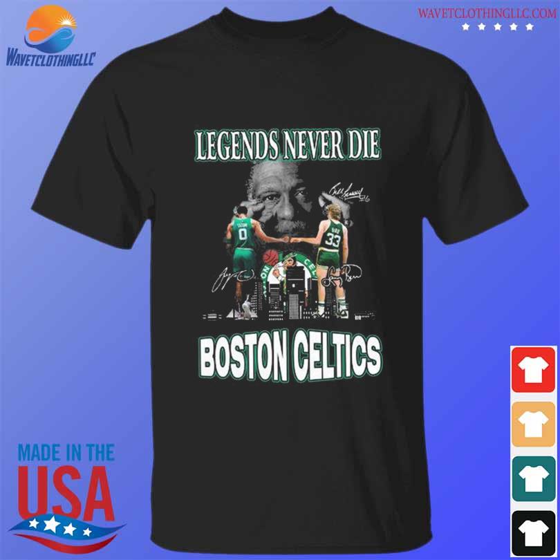 Legends Never Die Jayson Tatum And Larry Bird Boston Celtics Signatures  shirt, hoodie, longsleeve, sweatshirt, v-neck tee
