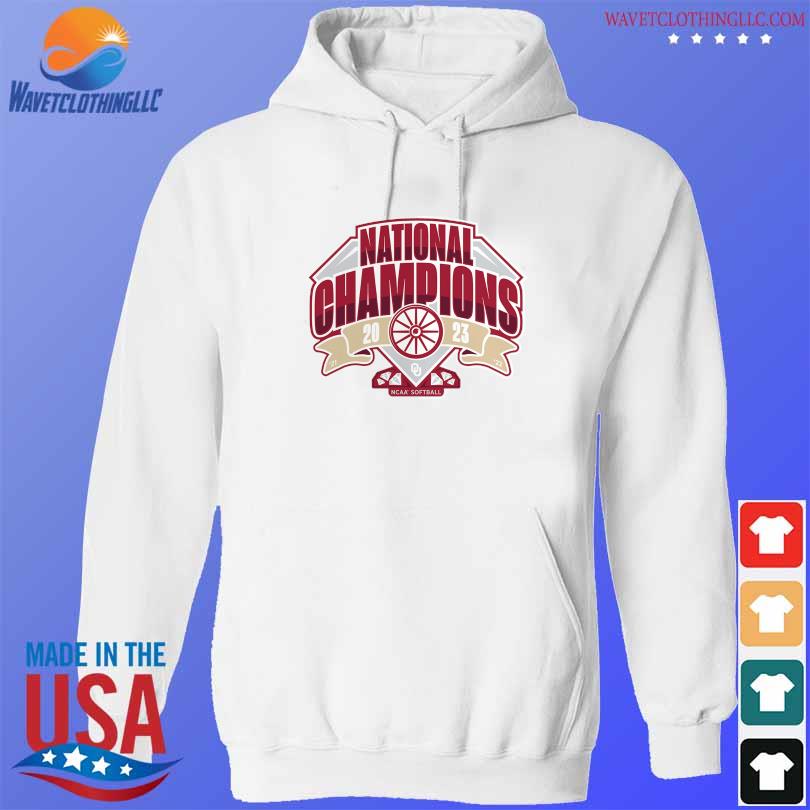 Unisex Champion White Oklahoma Sooners 2023 NCAA Softball Women's