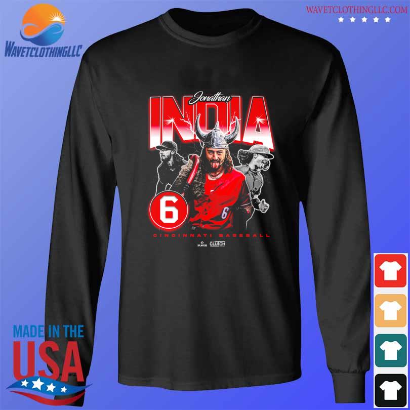 Jonathan India 6 Cincinnati Reds baseball 2023 T-shirt, hoodie, sweater,  long sleeve and tank top