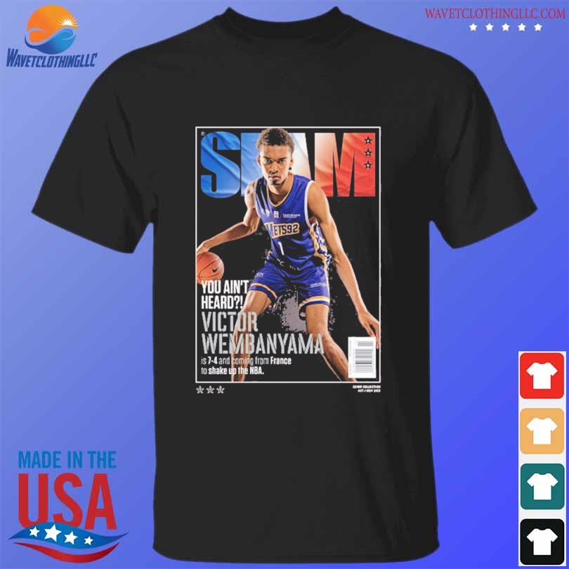 Slam Victor Wembanyama cover shirt, hoodie, sweater, long sleeve and tank  top