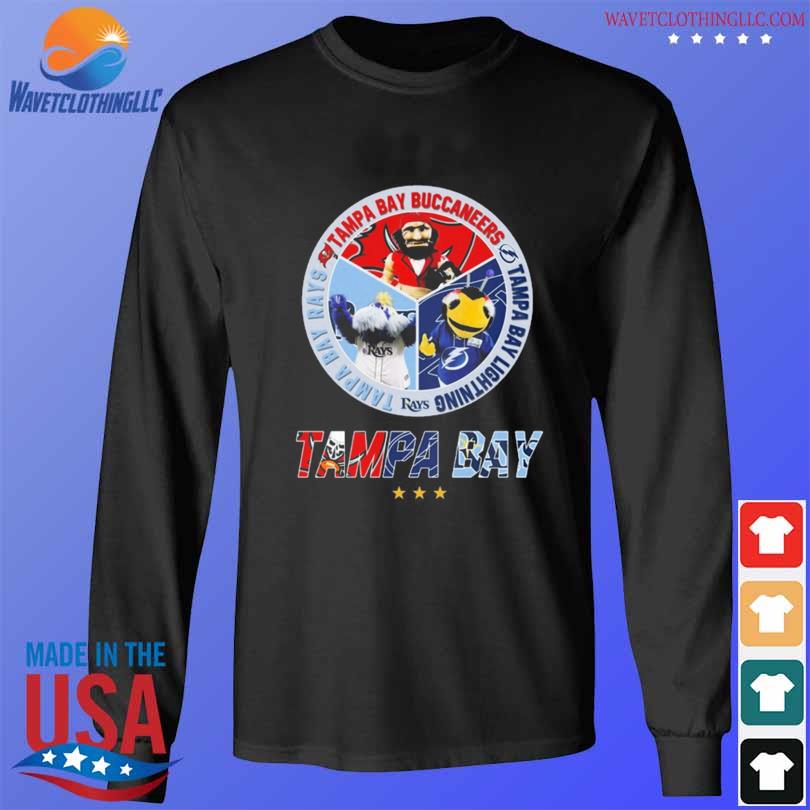 Tampa Rays Buccaneers Lightning logo shirt, hoodie, sweater, long