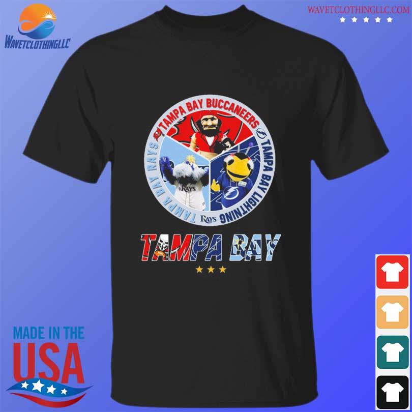 Tampa sports team Tampa Bay Rays Tampa Bay Lightning Tampa Bay Buccaneers  vintage shirt, hoodie, sweater, long sleeve and tank top