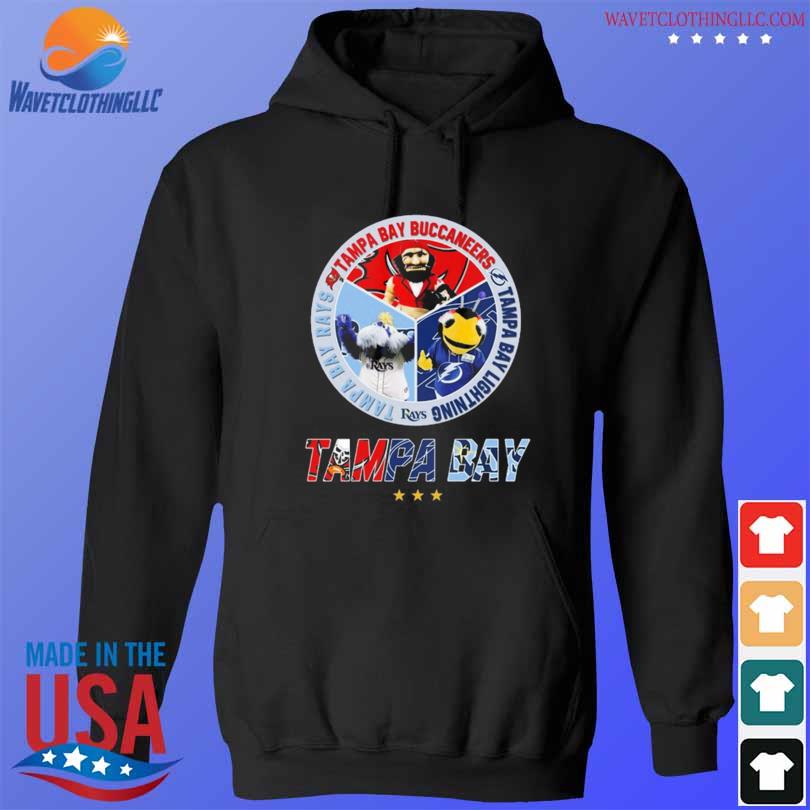 Tampa sports team Tampa Bay Rays Tampa Bay Lightning Tampa Bay Buccaneers  vintage shirt, hoodie, sweater, long sleeve and tank top