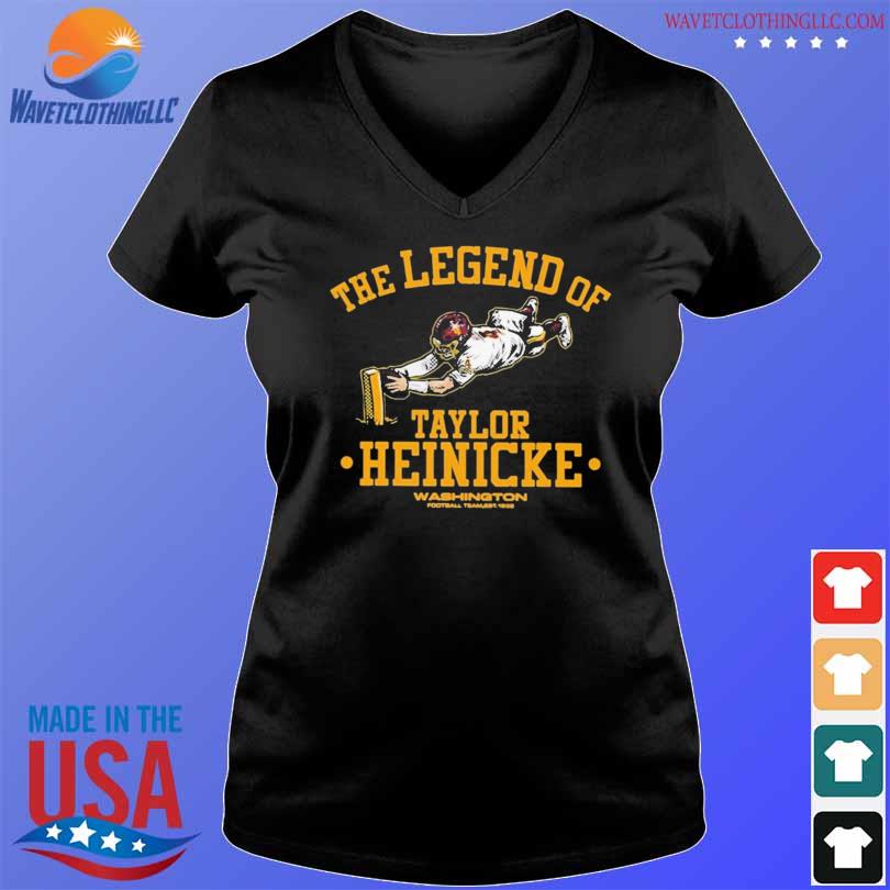 The Legend of Taylor Heinicke Washington Football Team retro shirt, hoodie,  sweater, long sleeve and tank top