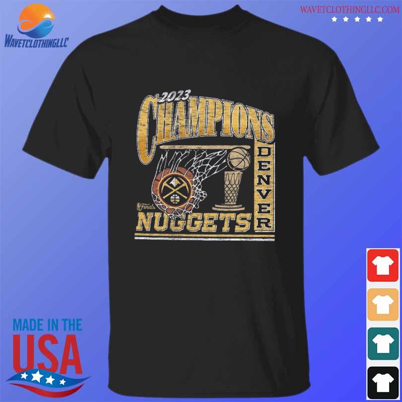 Men's Denver Nuggets '47 Heather Gray 2023 NBA Finals Champions Vintage  Franklin T-Shirt