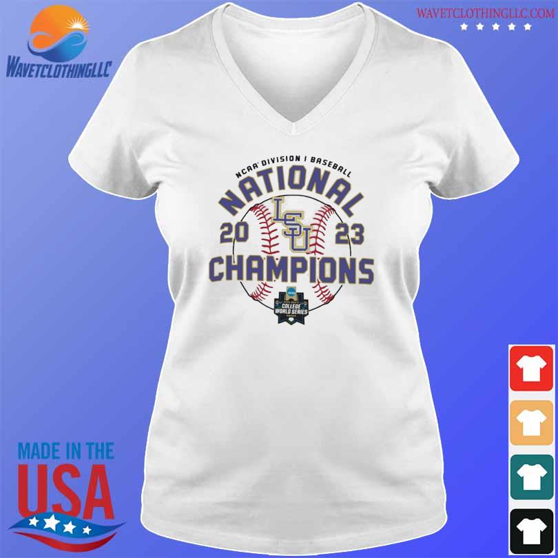 Unisex Champion White LSU Tigers 2023 NCAA Men's Baseball College World  Series Champions Locker Room T-Shirt