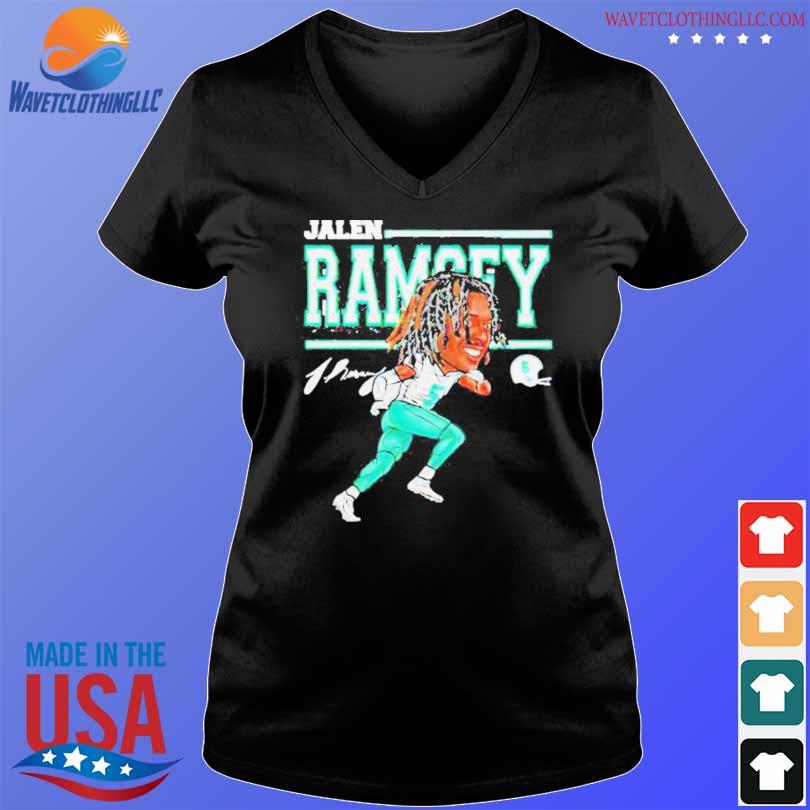 Jalen Ramsey Miami Cartoon WHT