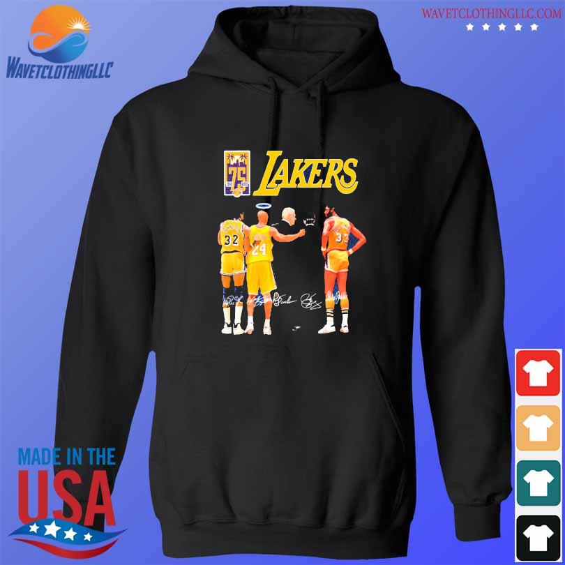 Los Angeles Lakers 75 Years Memories Shirt, hoodie, sweater, long sleeve  and tank top