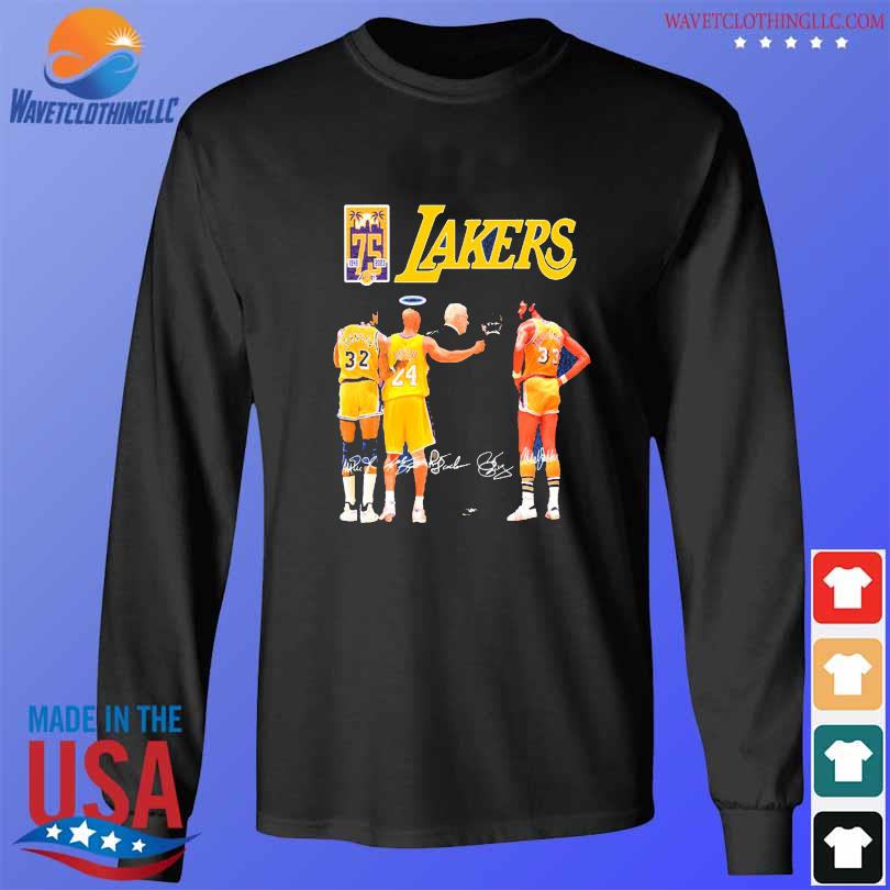 Los Angeles Lakers 75 Years Memories Shirt, hoodie, sweater, long sleeve  and tank top