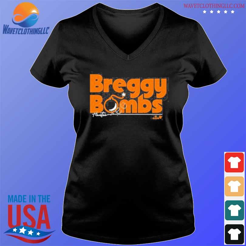 Official Breakingt Merch Breggy Bombs Shirt - Snowshirt