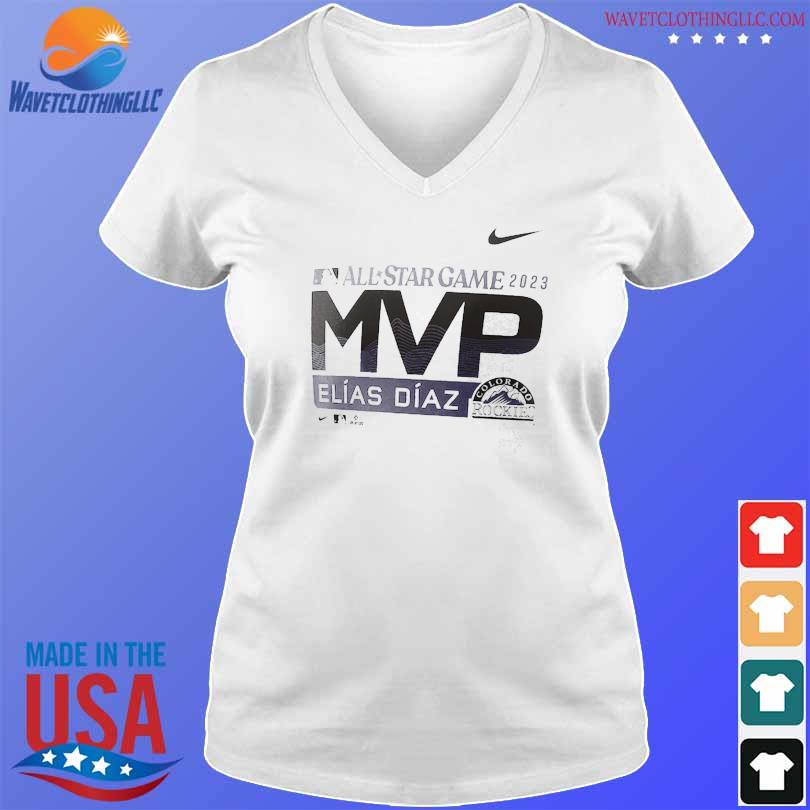 Original Elias Diaz Nike 2023 Mlb All-star Game Mvp T-shirt